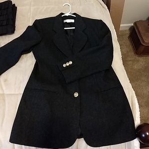 Wool blazer 3button